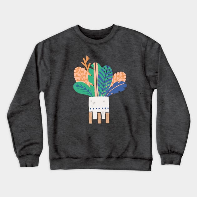 Potted Plant Crewneck Sweatshirt by latheandquill